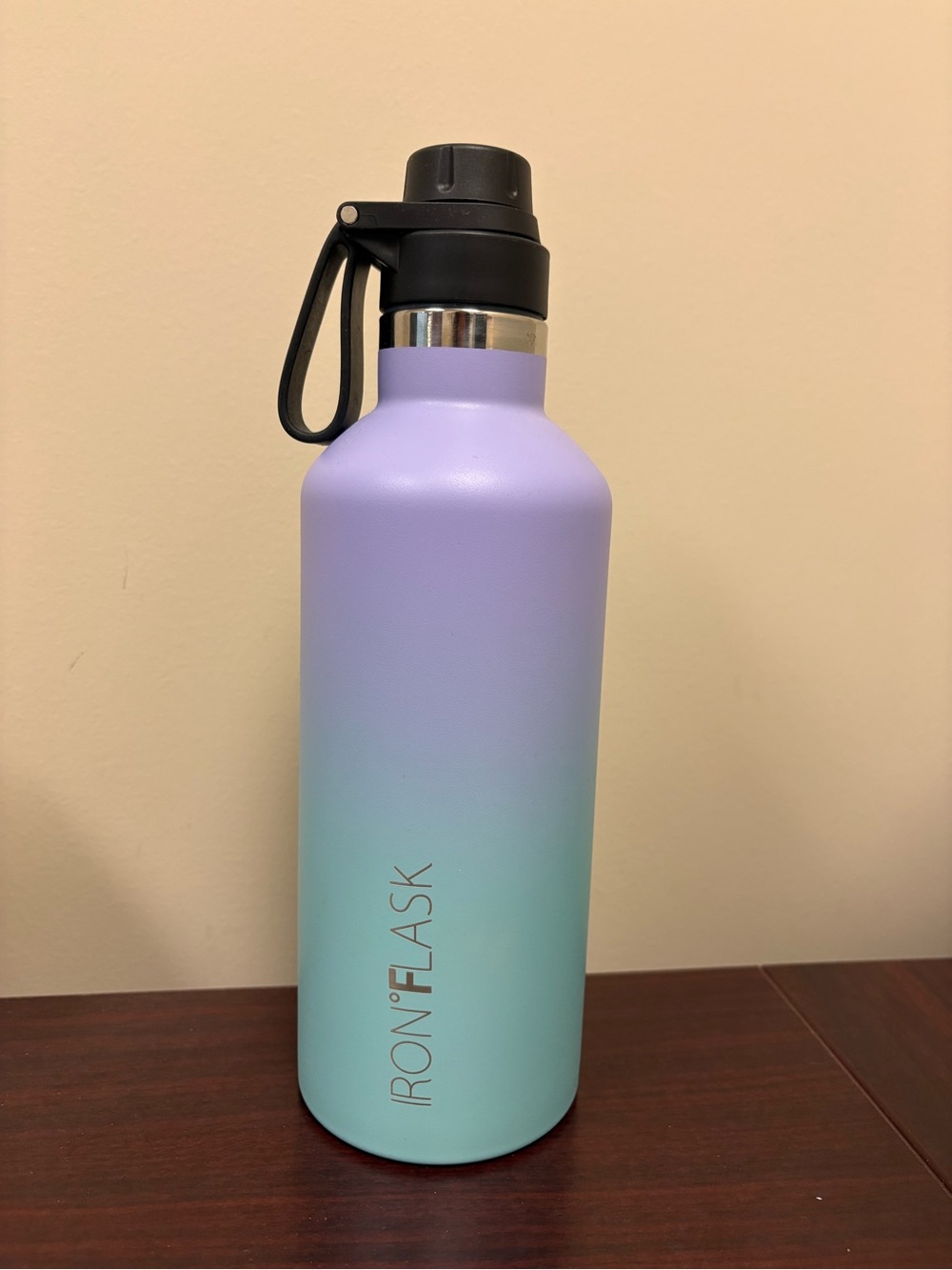 IRON FLASK Ombre Lavender to Mint Stainless Bottle 32 oz